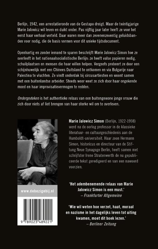 Ondergedoken Ondergedoken achterkant