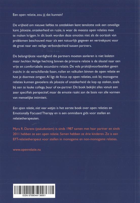 Een open relatie: niet voor watjes achterkant