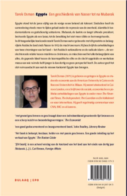 Egypte,een geschiedenis Egypte,een geschiedenis achterkant