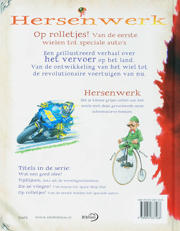 Hersenwerk Op rolletjes achterkant