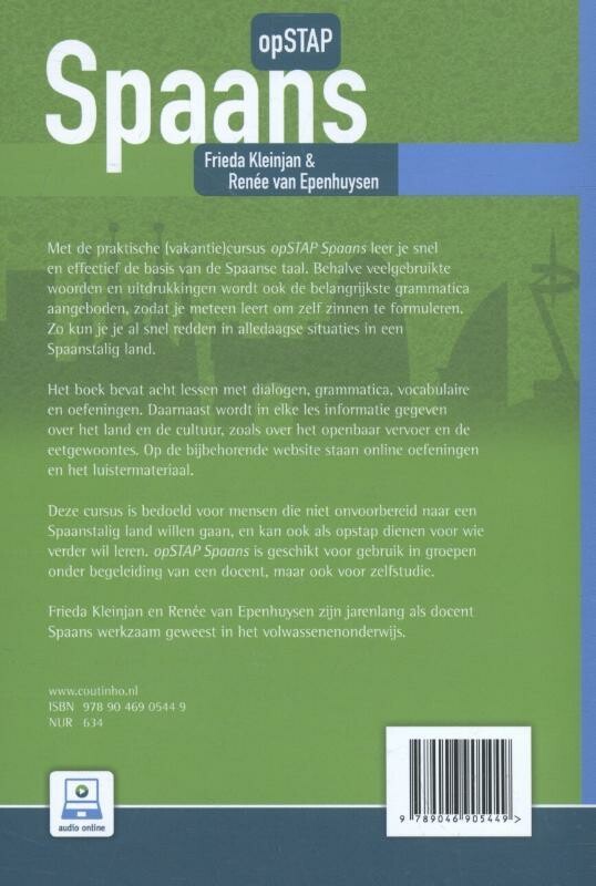 Spaans / OpStap achterkant