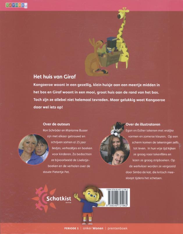 Het huis van Giraf / Schatkist / Anker Wonen achterkant