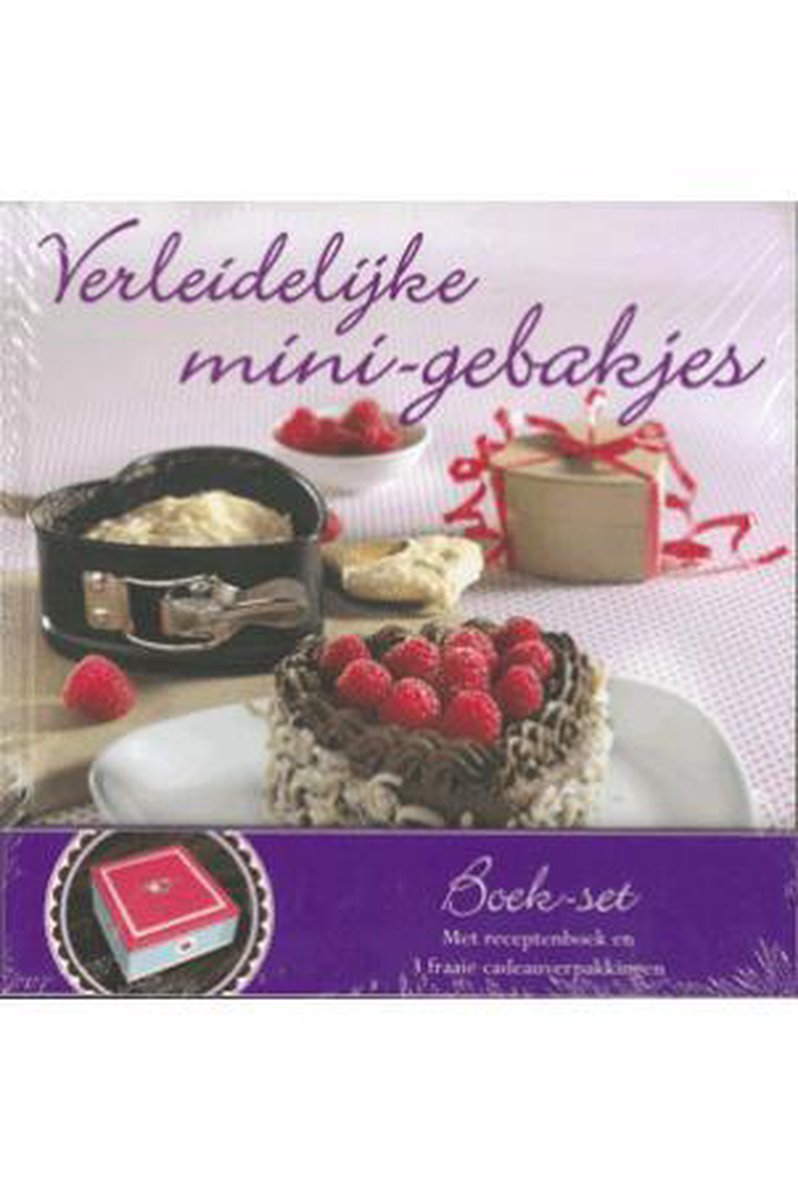 Verleidelijke Mini-Gebakjes Boek-Set thumbnail