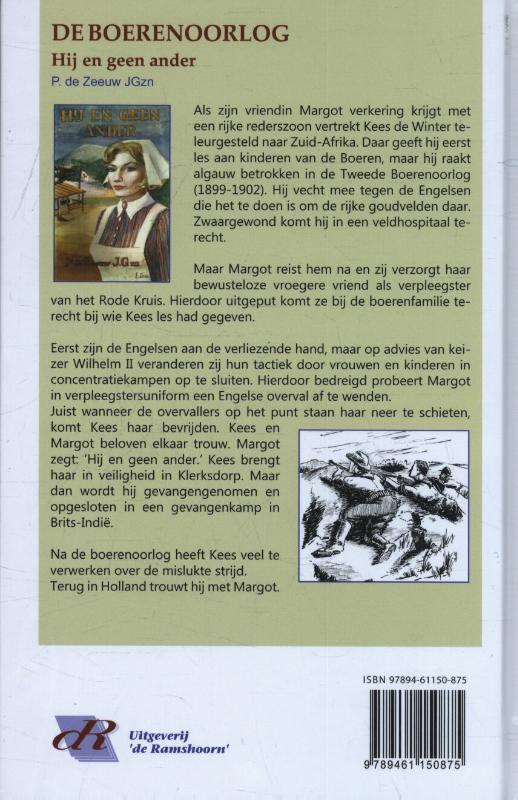 De Boerenoorlog / Historische verhalen voor jong en oud achterkant
