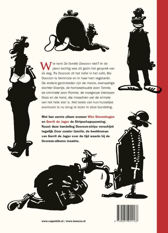 De familie Doorzon / De familie Doorzon achterkant