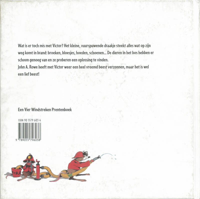 Verschrikkelijke Victor / Een Vier Windstreken prentenboek Verschrikkelijke Victor / Een Vier Windstreken prentenboek achterkant