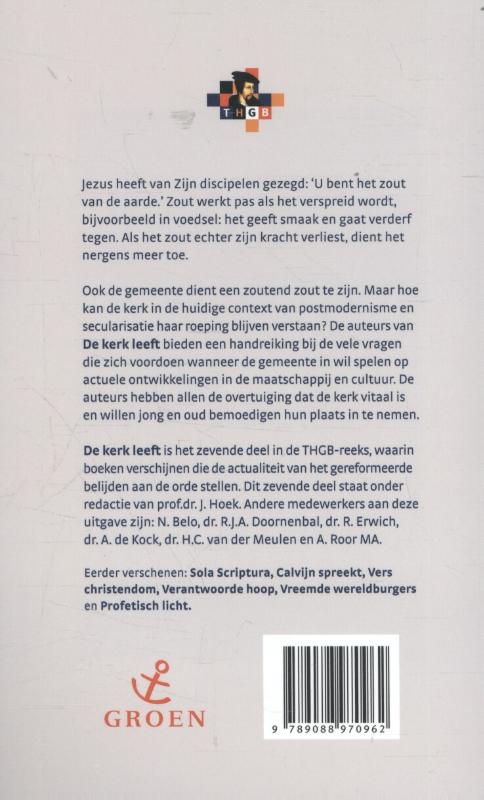De kerk leeft / THGB achterkant