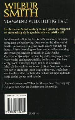 Vlammend veld, heftig hart / De Courtney-serie / 2 achterkant