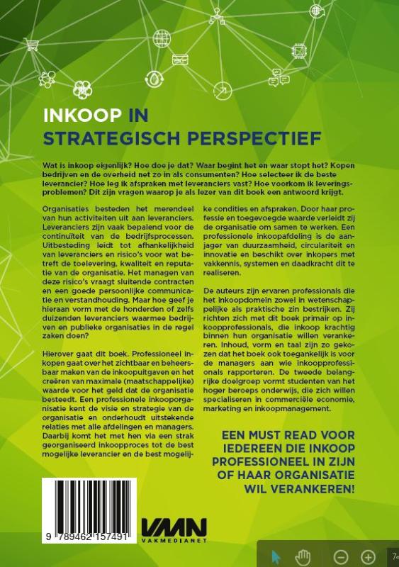 Inkoop in strategisch perspectief achterkant