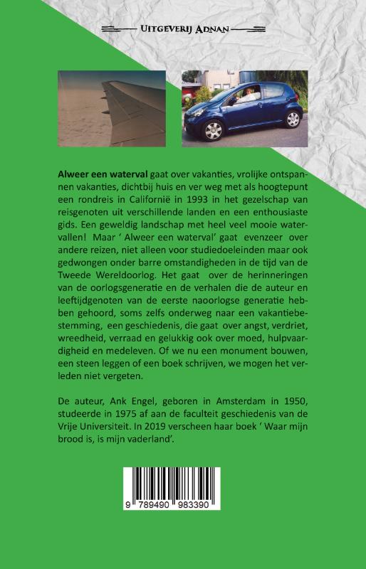 Alweer een waterval! achterkant