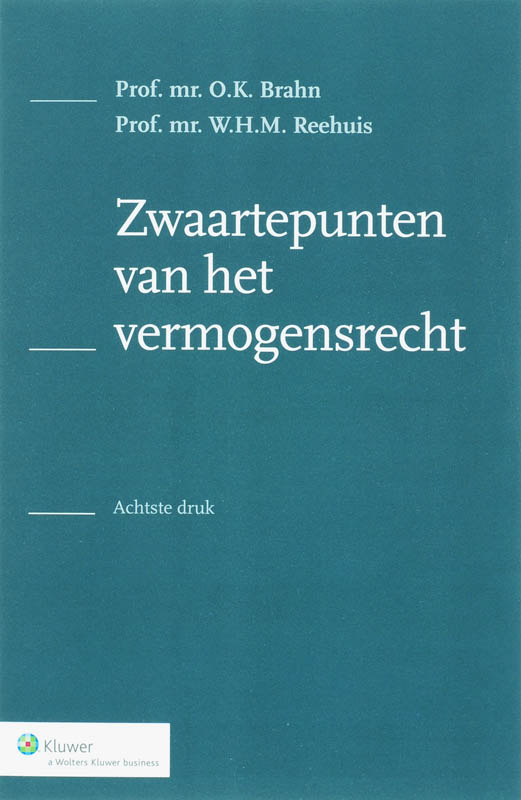 boekenbalie_9789013042610_cover Zwaartepunten van het vermogensrecht