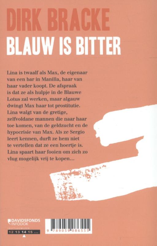Blauw is bitter achterkant