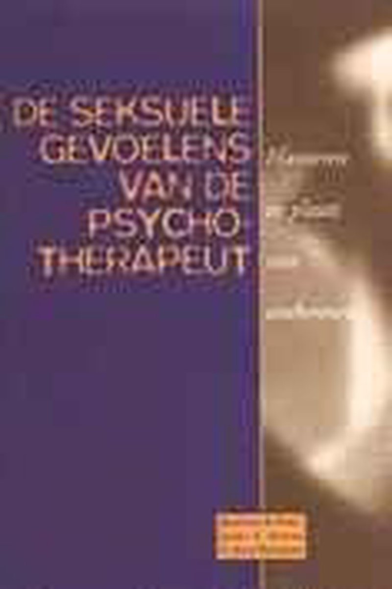 De seksuele gevoelens van de psychotherapeut