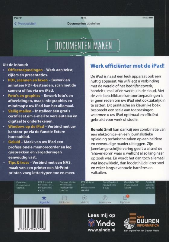 Ontdek de iPad voor zakelijk gebruik / Ontdek! Ontdek de iPad voor zakelijk gebruik / Ontdek! achterkant