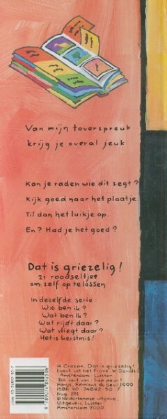 Dat is griezelig ! achterkant
