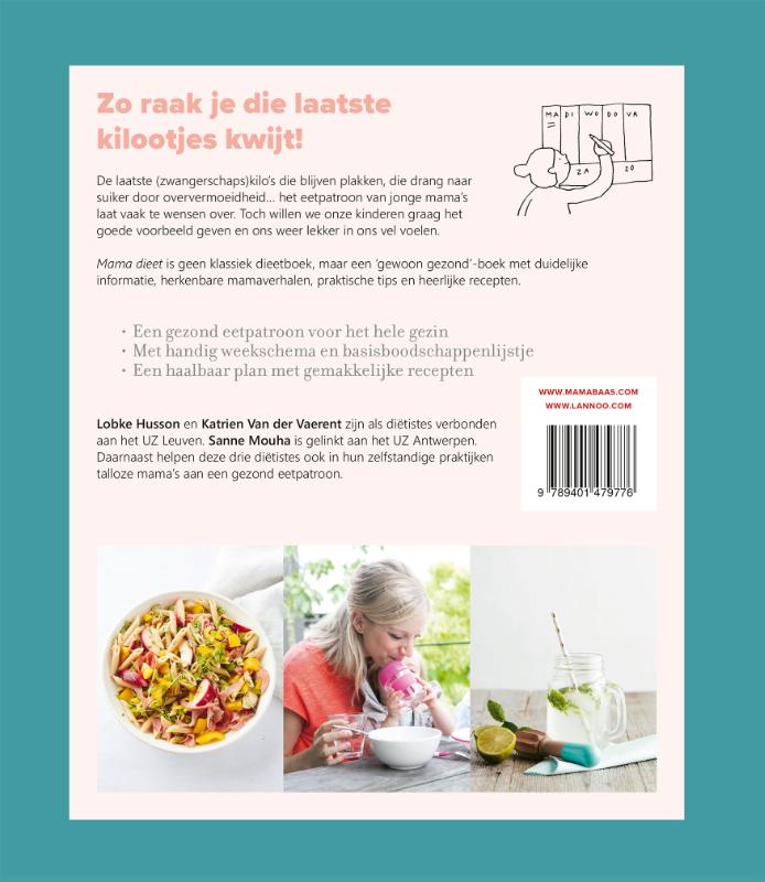 Mama dieet Mama dieet achterkant