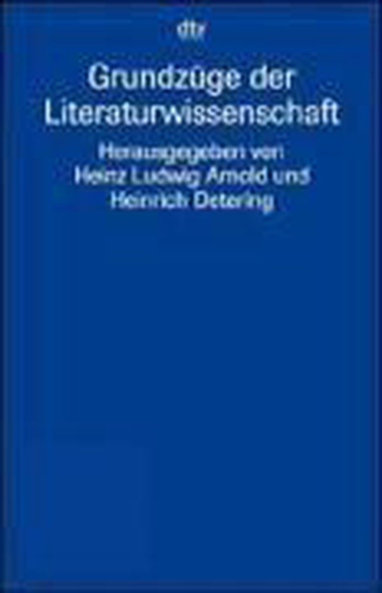 Grundzüge der Literaturwissenschaft