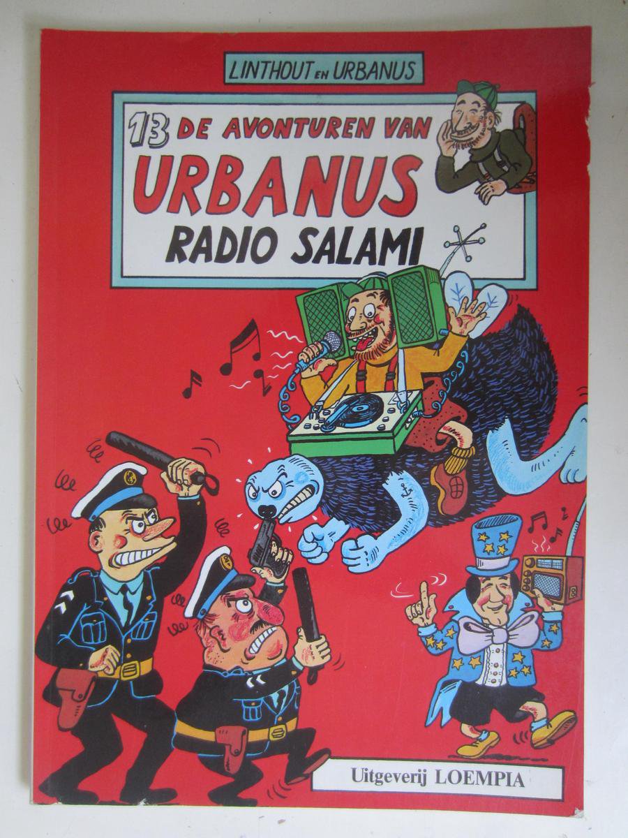 boekenbalie_9789067710671_cover Radio salami / De avonturen van Urbanus / 13
