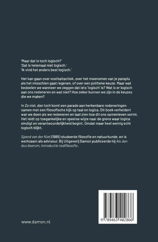 Zo niet, dan toch achterkant