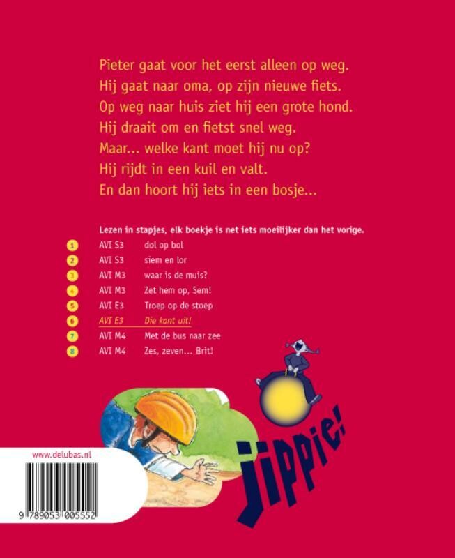 Die kant uit! / Jippie / 6 achterkant