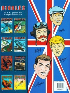 De laatste Zeppelin / Biggles / 7 achterkant