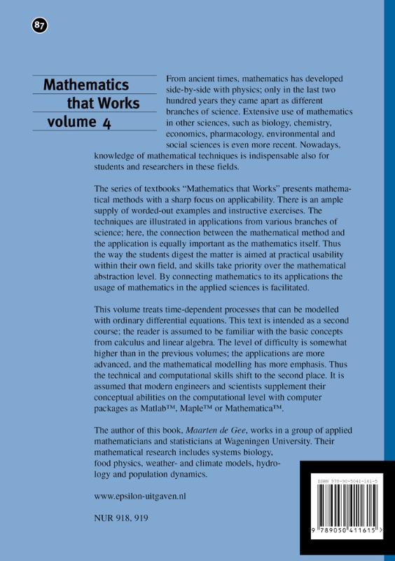 Mathematics that Works / 4 / Epsilon uitgaven / 87 achterkant