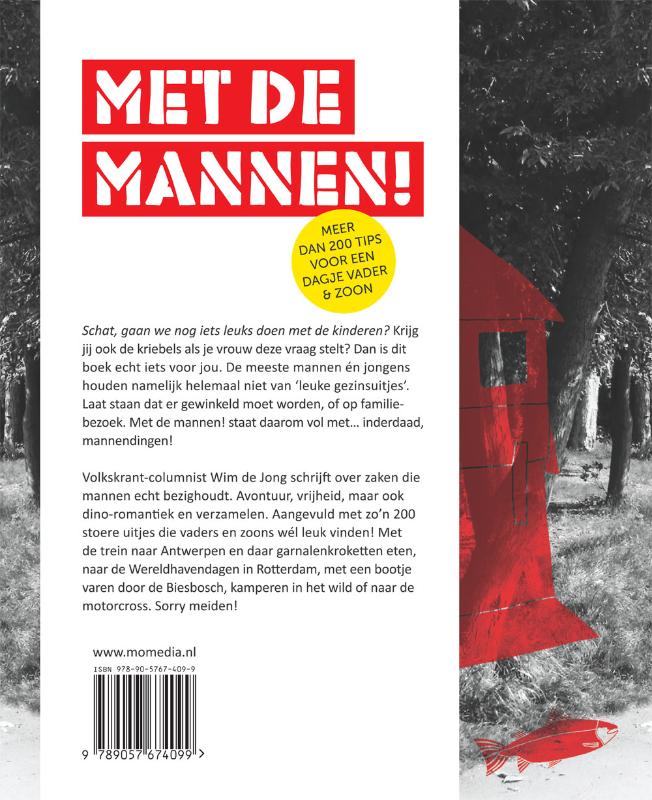 Met de mannen! achterkant
