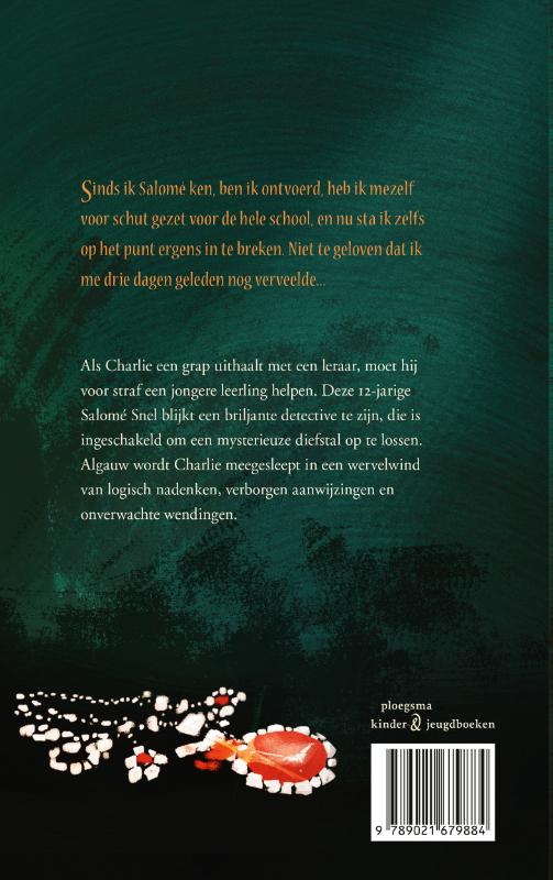 Salomé Snel en de onzichtbare juwelendief / Ploegsma kinder- & jeugdboeken achterkant