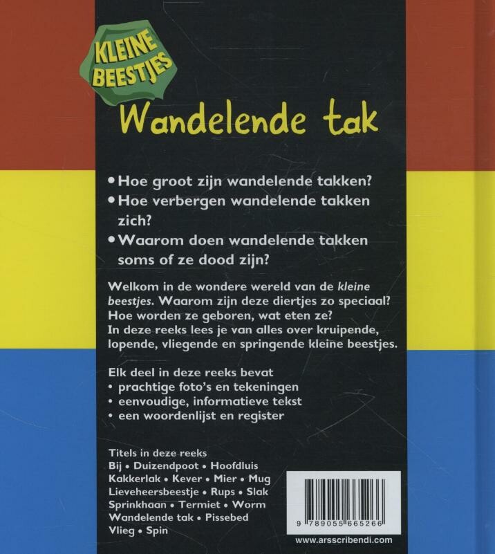 Wandelende tak / Kleine beestjes achterkant