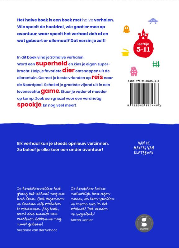 Het halve boek achterkant
