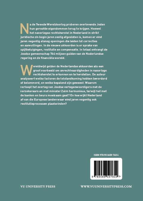 Eindelijk restitutie achterkant