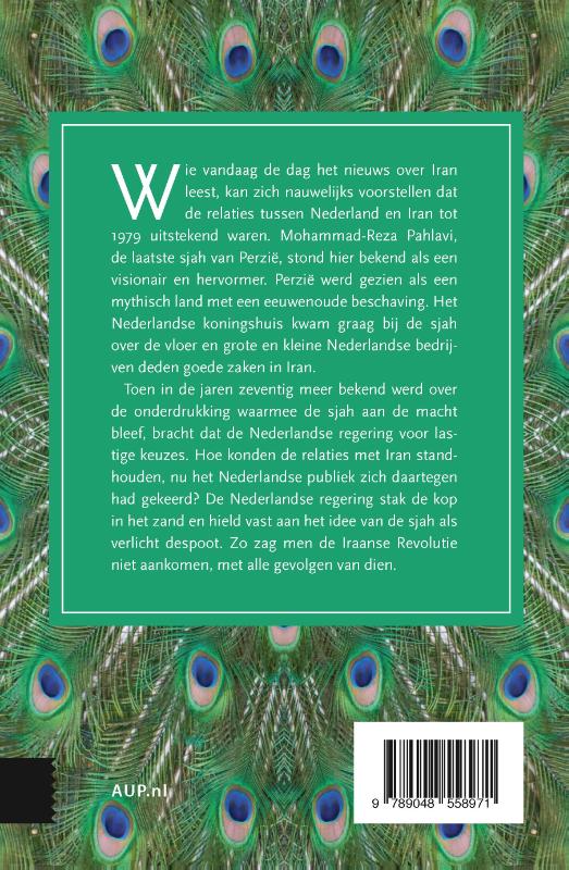 Onze vriend op de pauwentroon achterkant