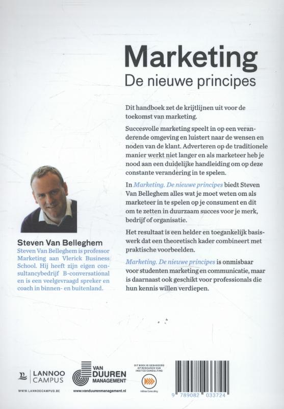 Marketing Marketing achterkant