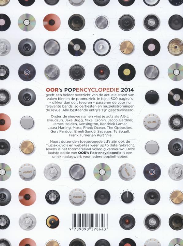 Oor's pop-encyclopedie / 2014 / OOR's Popencyclopedie / 19 achterkant