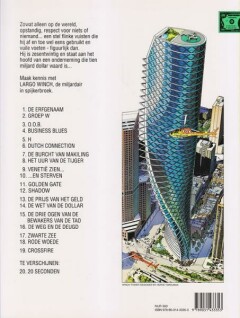 Crossfire / Largo Winch / 19 achterkant