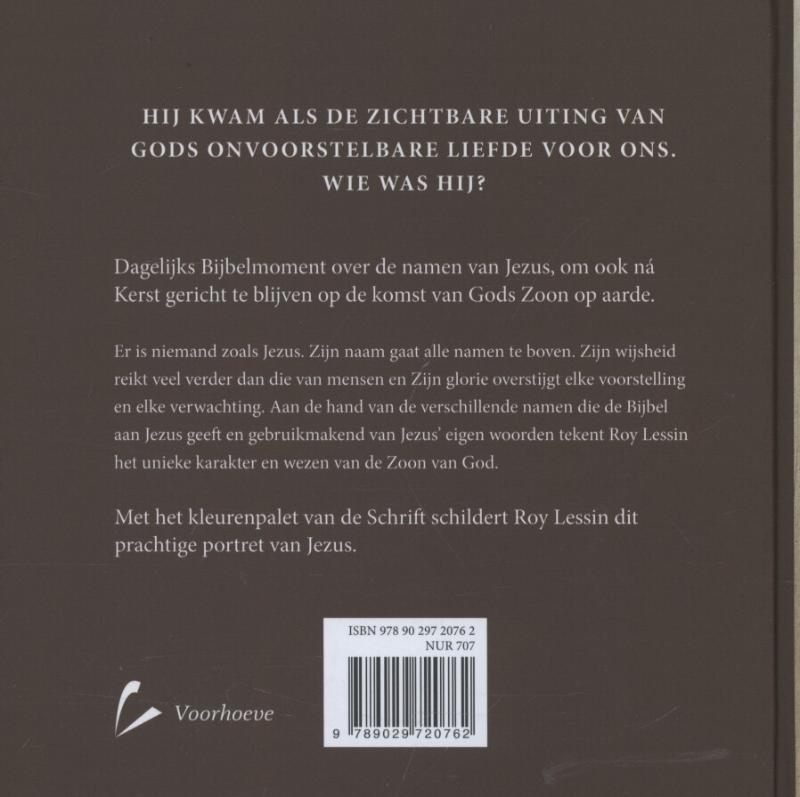 Van kribbe naar kruis achterkant