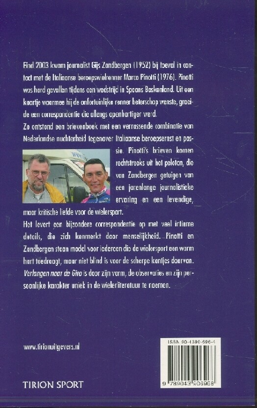Verlangen naar de Giro achterkant