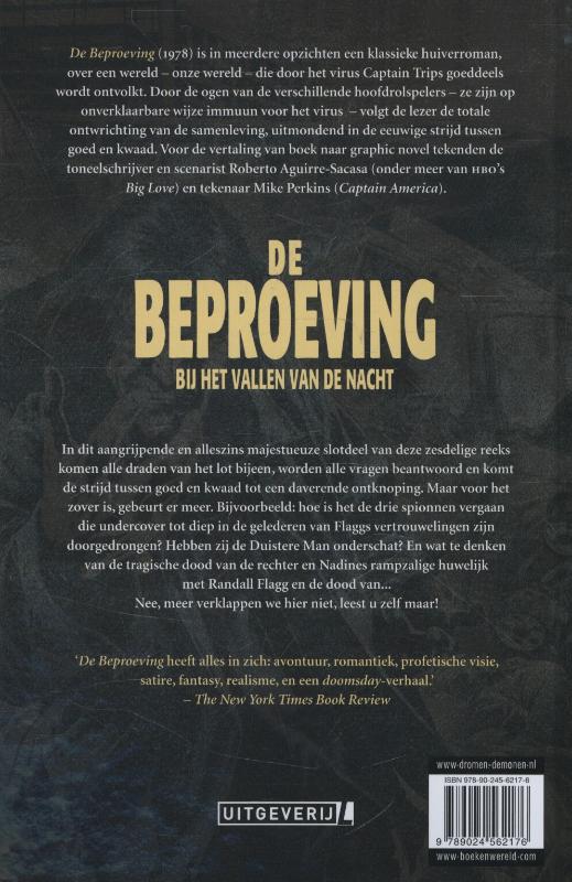 Bij het vallen van de nacht / De beproeving / 6 achterkant