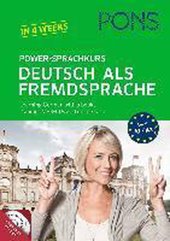 PONS Power-Sprachkurs Deutsch als Fremdsprache A1+A2 Buch + Audio+MP3-CDs + online-Tests