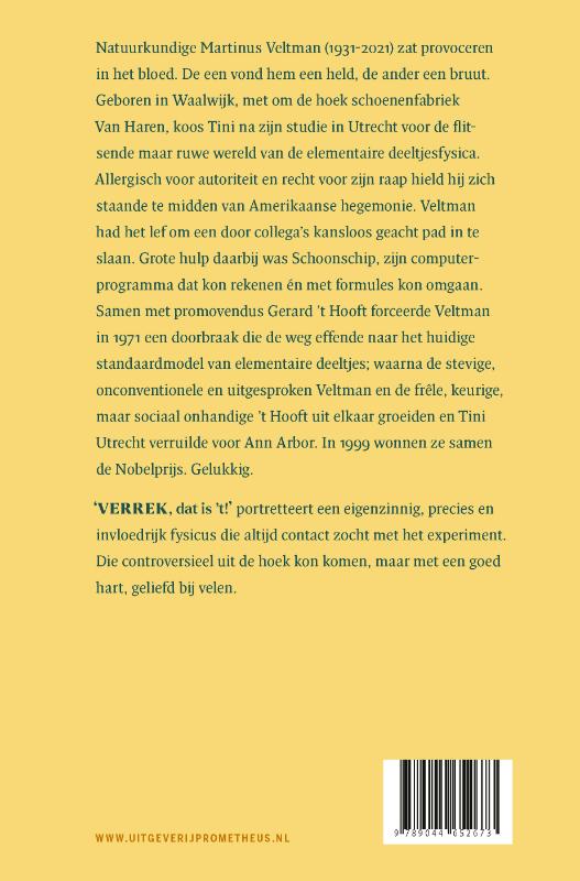 'Verrek, dat is 't!' achterkant