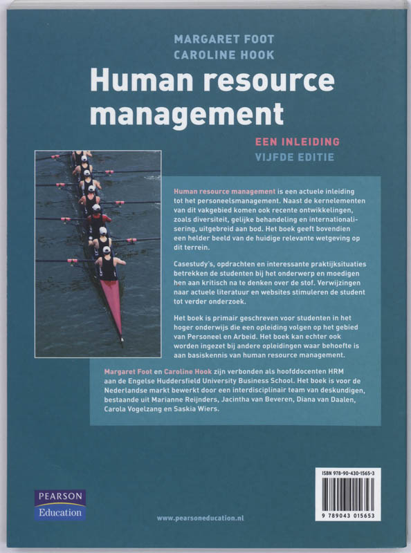 Human resource management achterkant