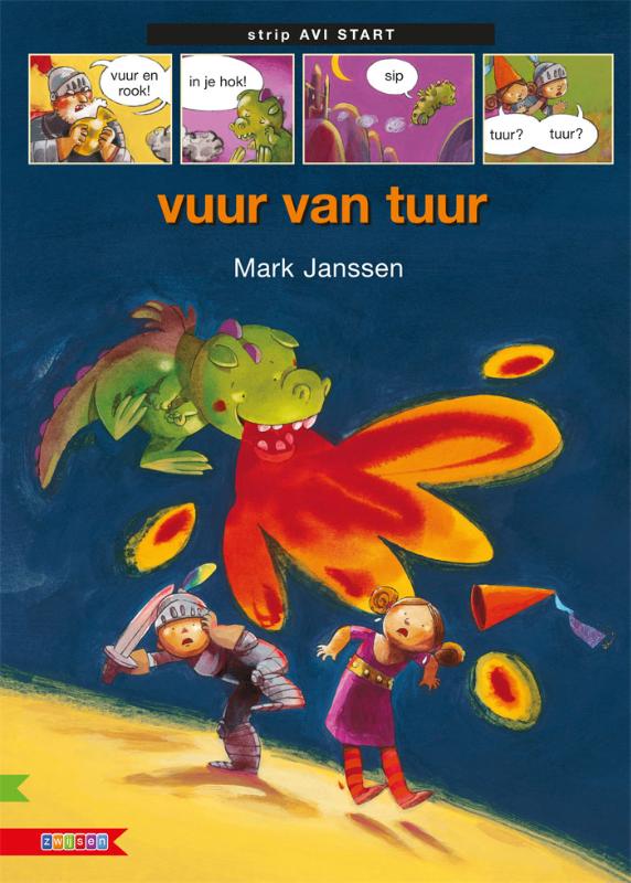 vuur van tuur / Strip voor beginnende lezer