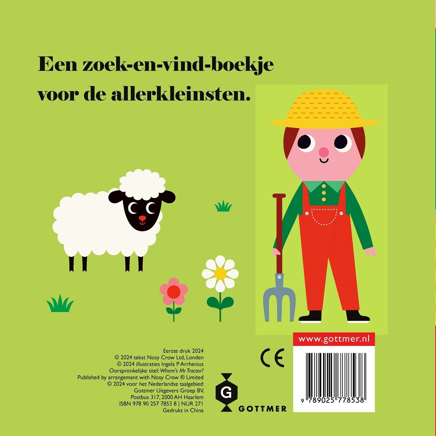 Tractor, waar ben je? / Waar ben je? achterkant