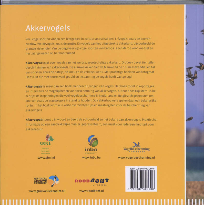 Akkervogels achterkant