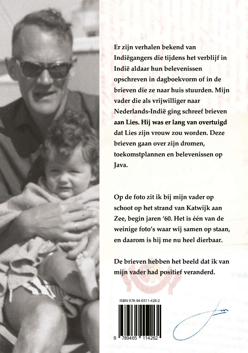 Een koffer vol liefde achterkant