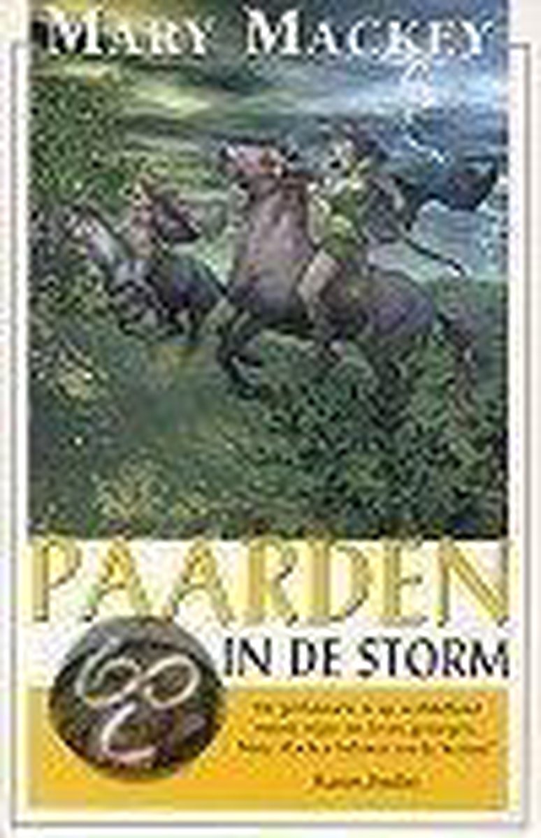 Paarden in de storm