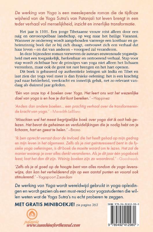 Over de werking van Yoga achterkant