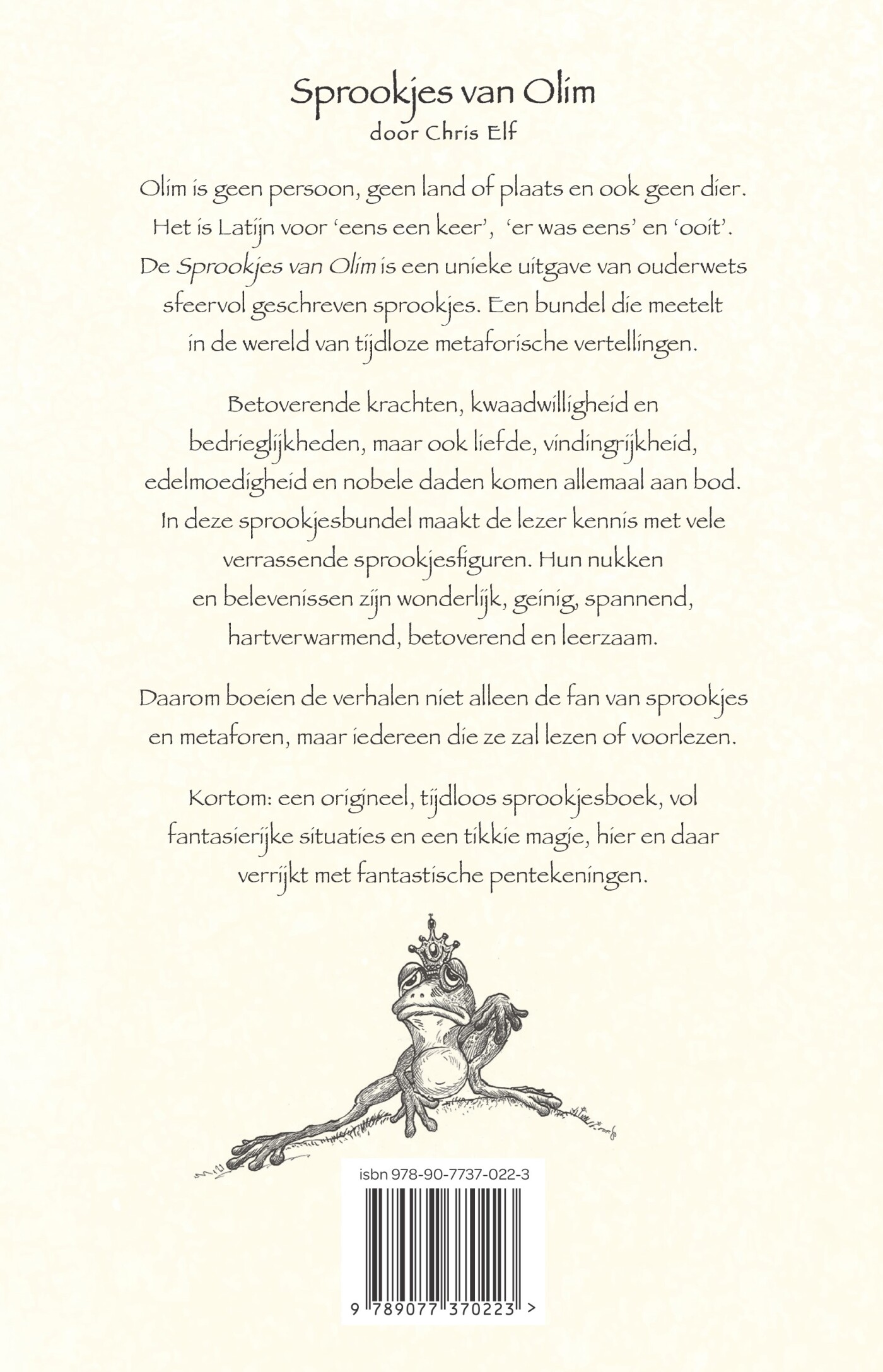 Sprookjes van Olim achterkant