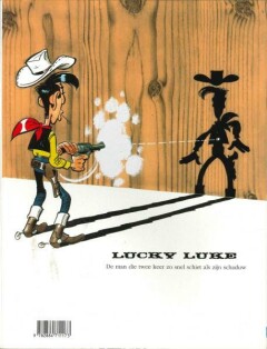 De kunstschilder / Lucky Luke / 31 achterkant