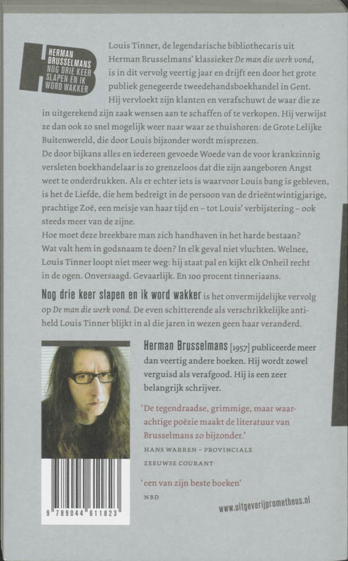 Nog Drie Keer Slapen En Ik Word Wakker Nog Drie Keer Slapen En Ik Word Wakker achterkant